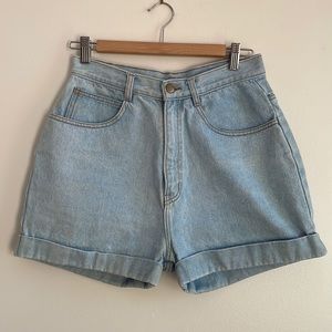 Vintage 100% 90s Mom Jean Shorts